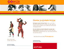 Tablet Screenshot of akija.com